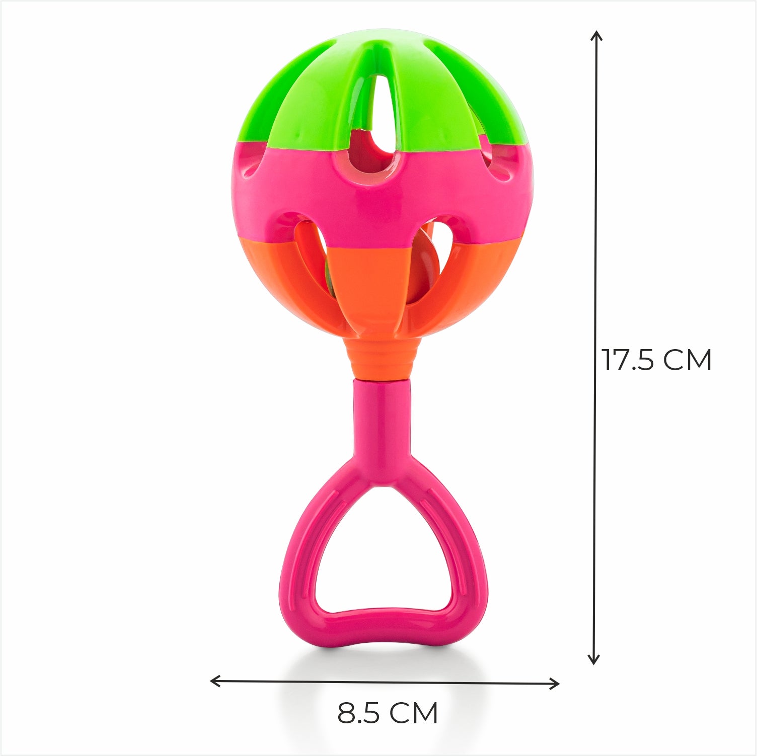 Easy to grip rattle set