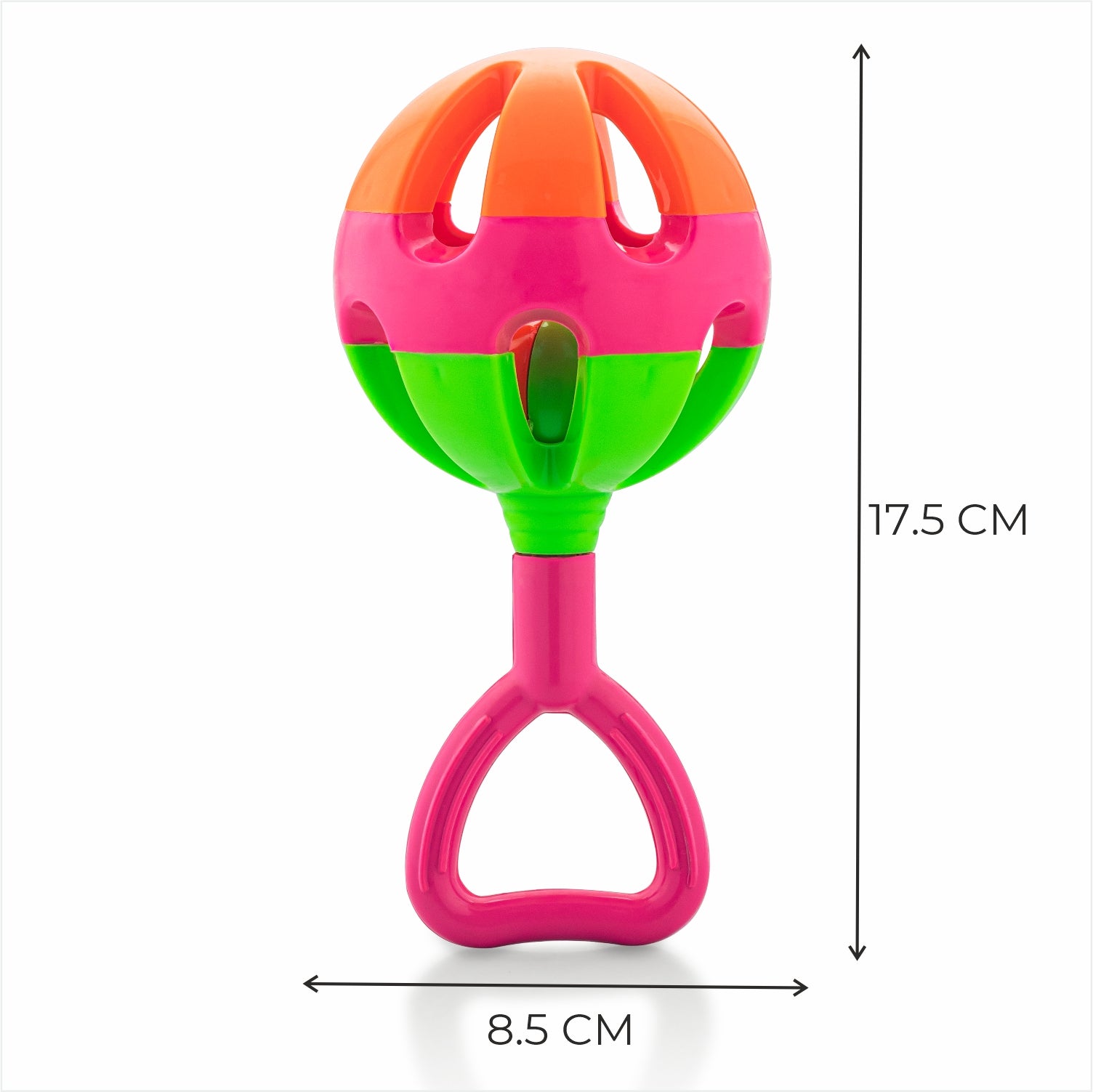 Easy to grip rattle set