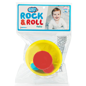 Vibrant, easy-to-grip rattle