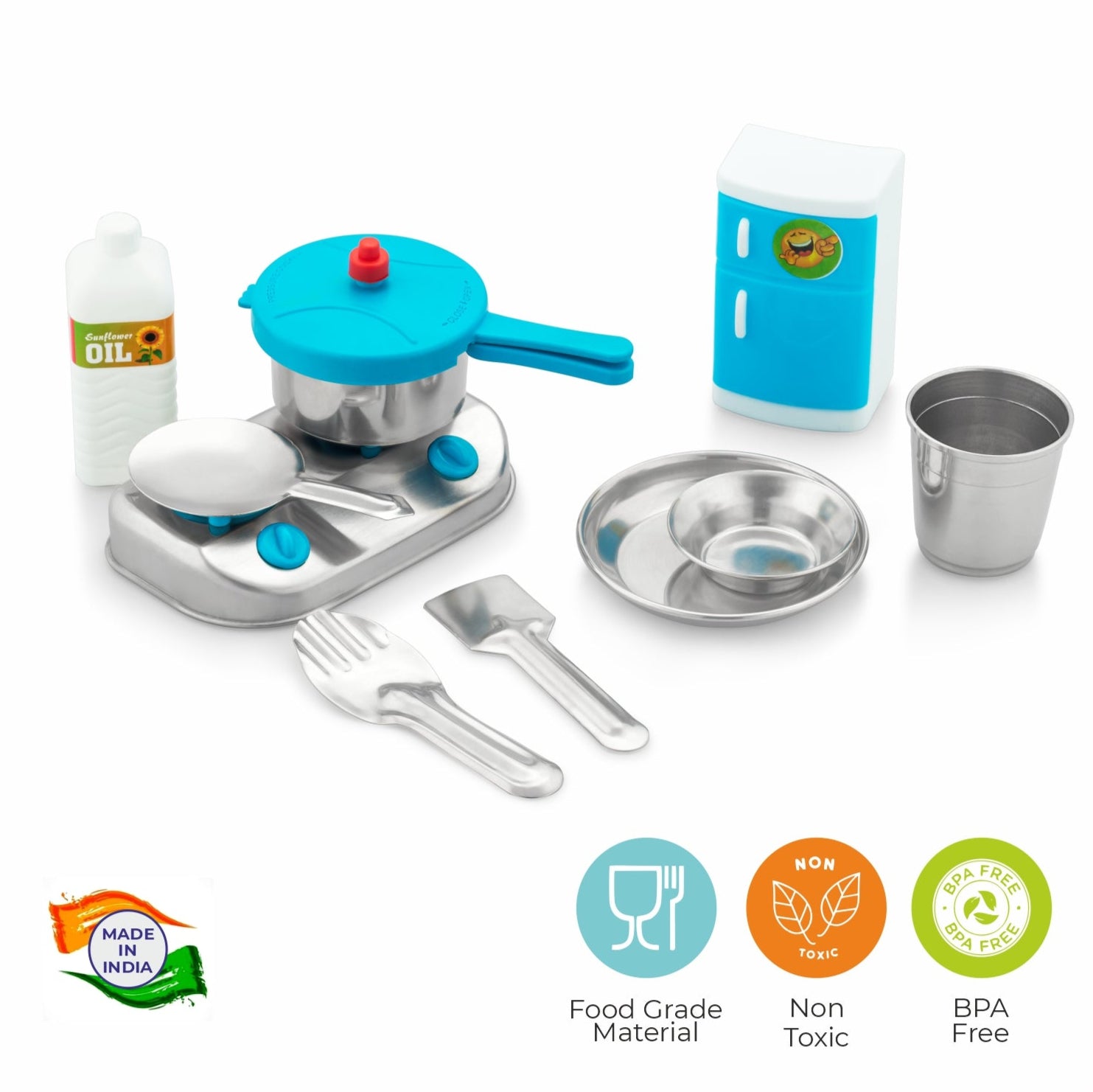 Stainless Steel Complete Kitchen Set 