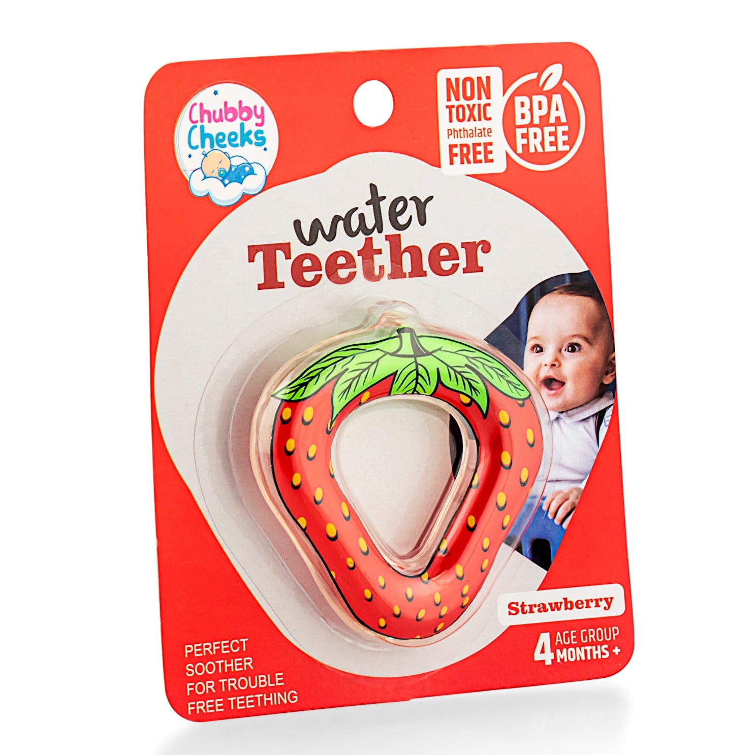 Strawberry Water Teether