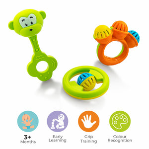 Colourful melody so sweet rattle for babies