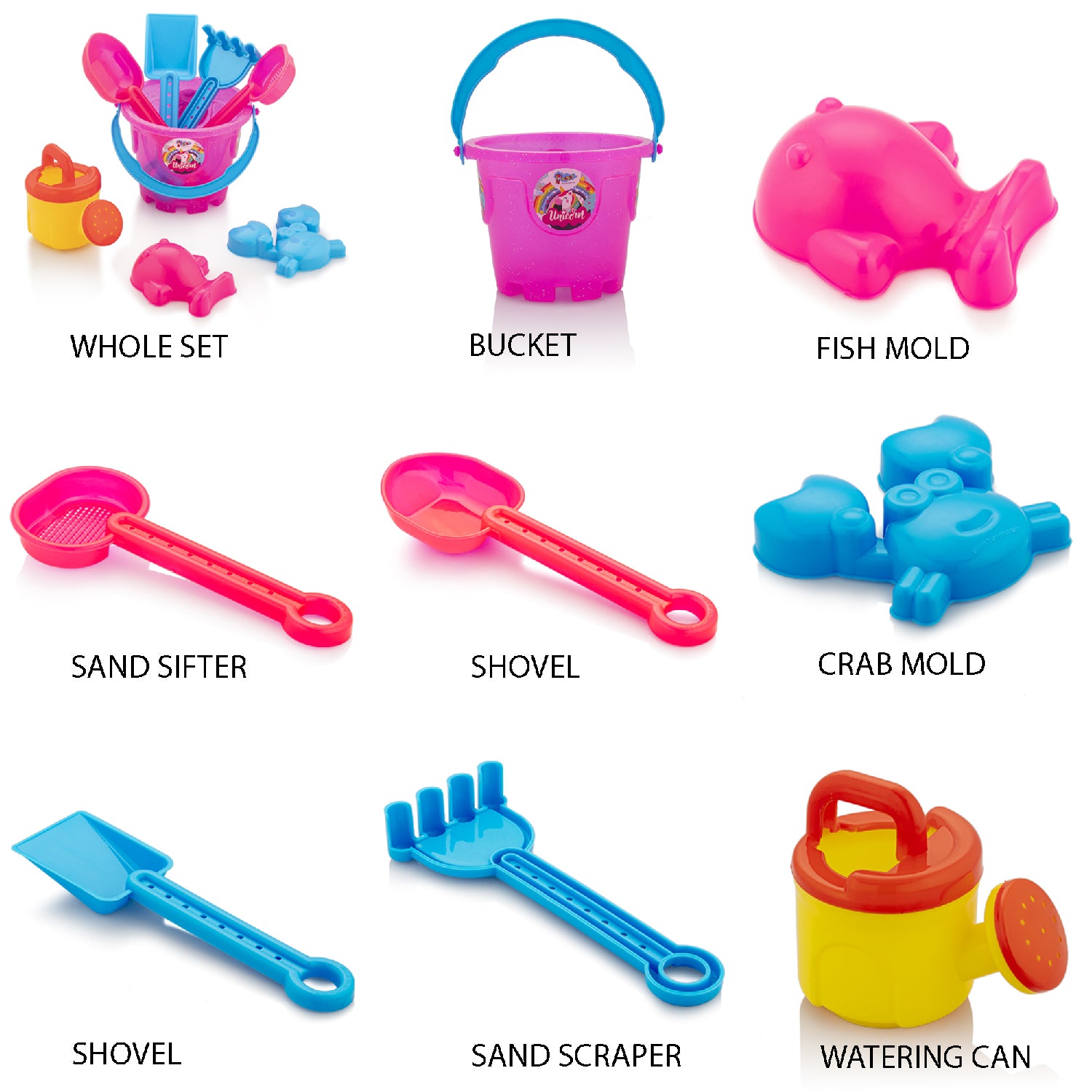 Unicorn Castle Beach Set-1