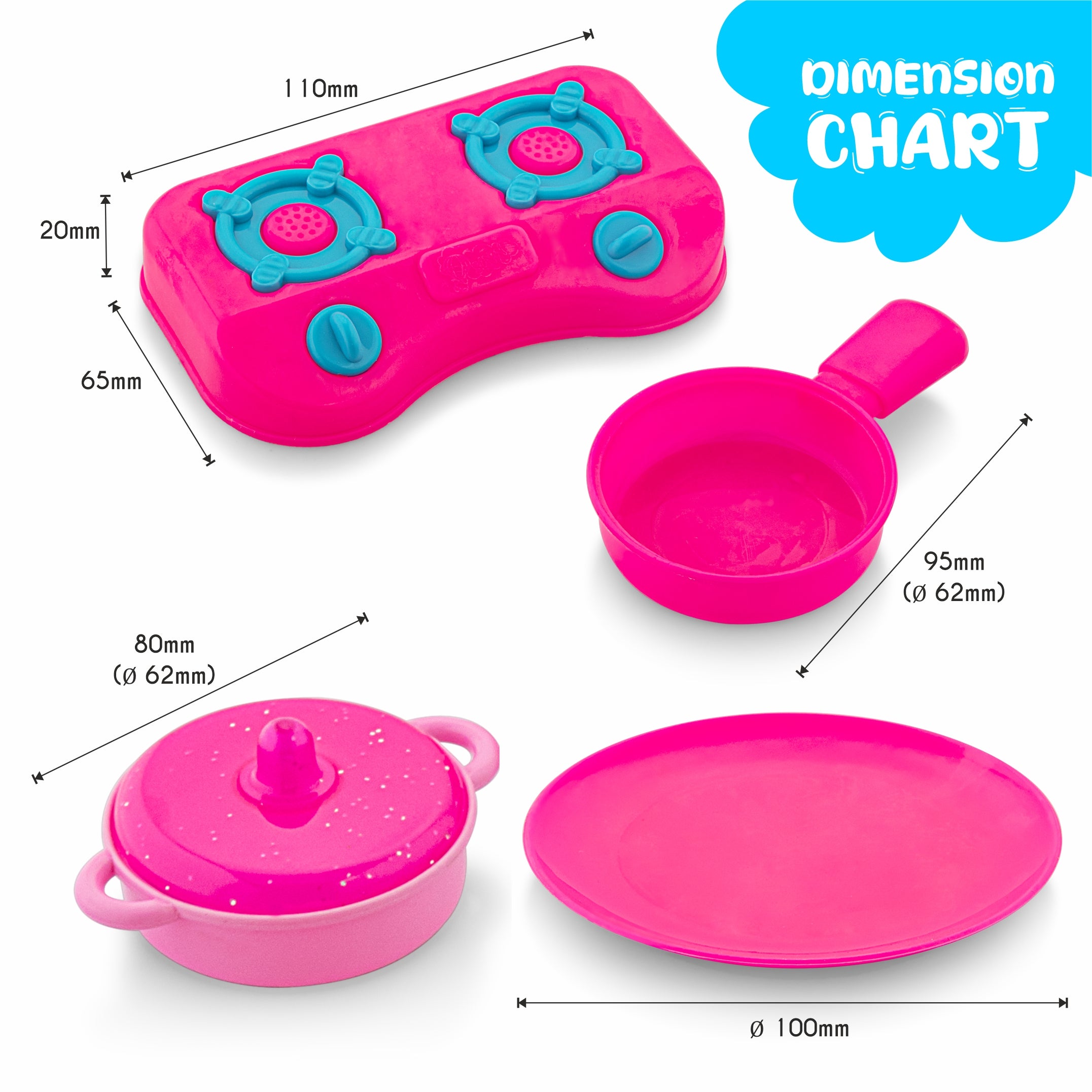 Unicorn Kitchen Playset Blister 