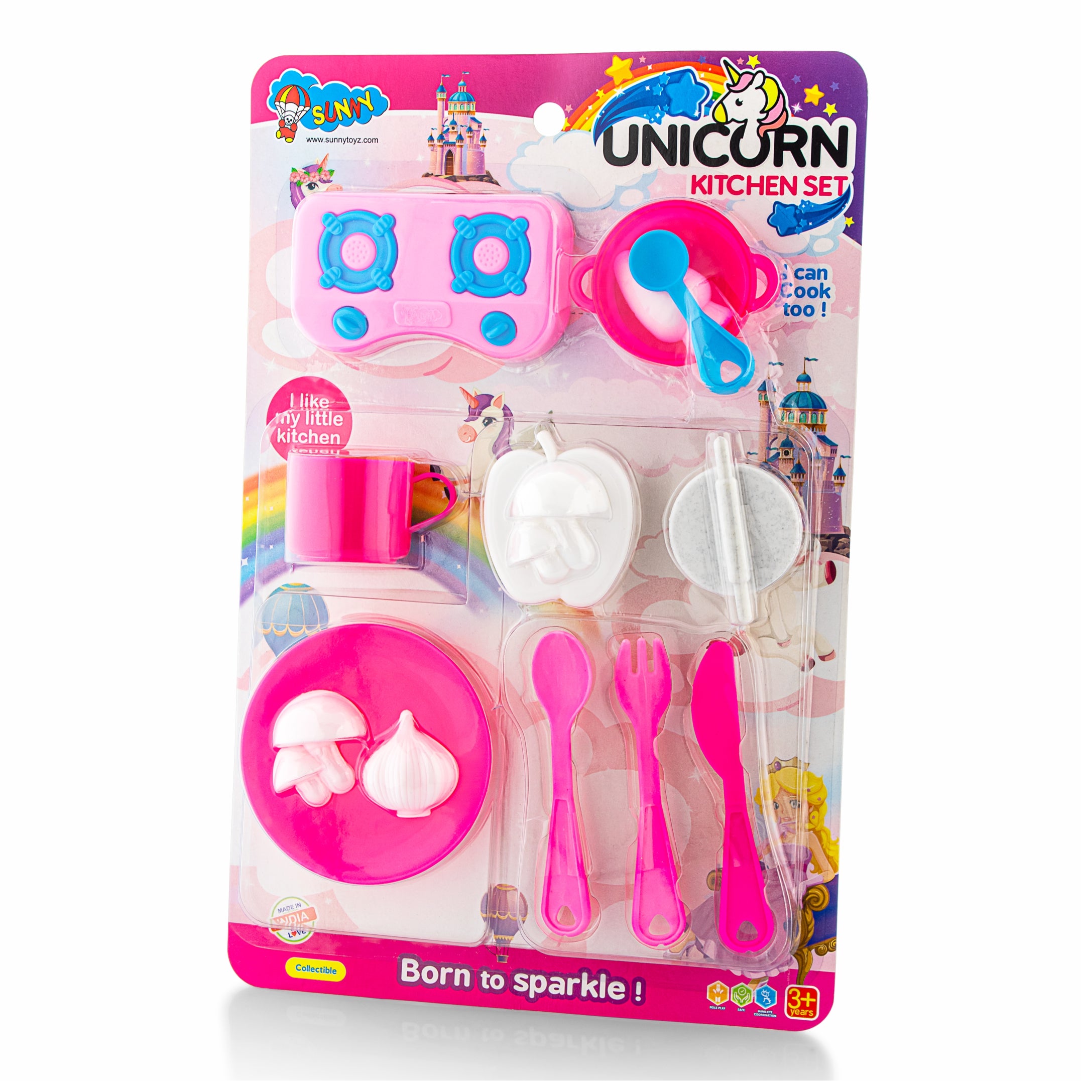 Unicorn Kitchen Set Blister