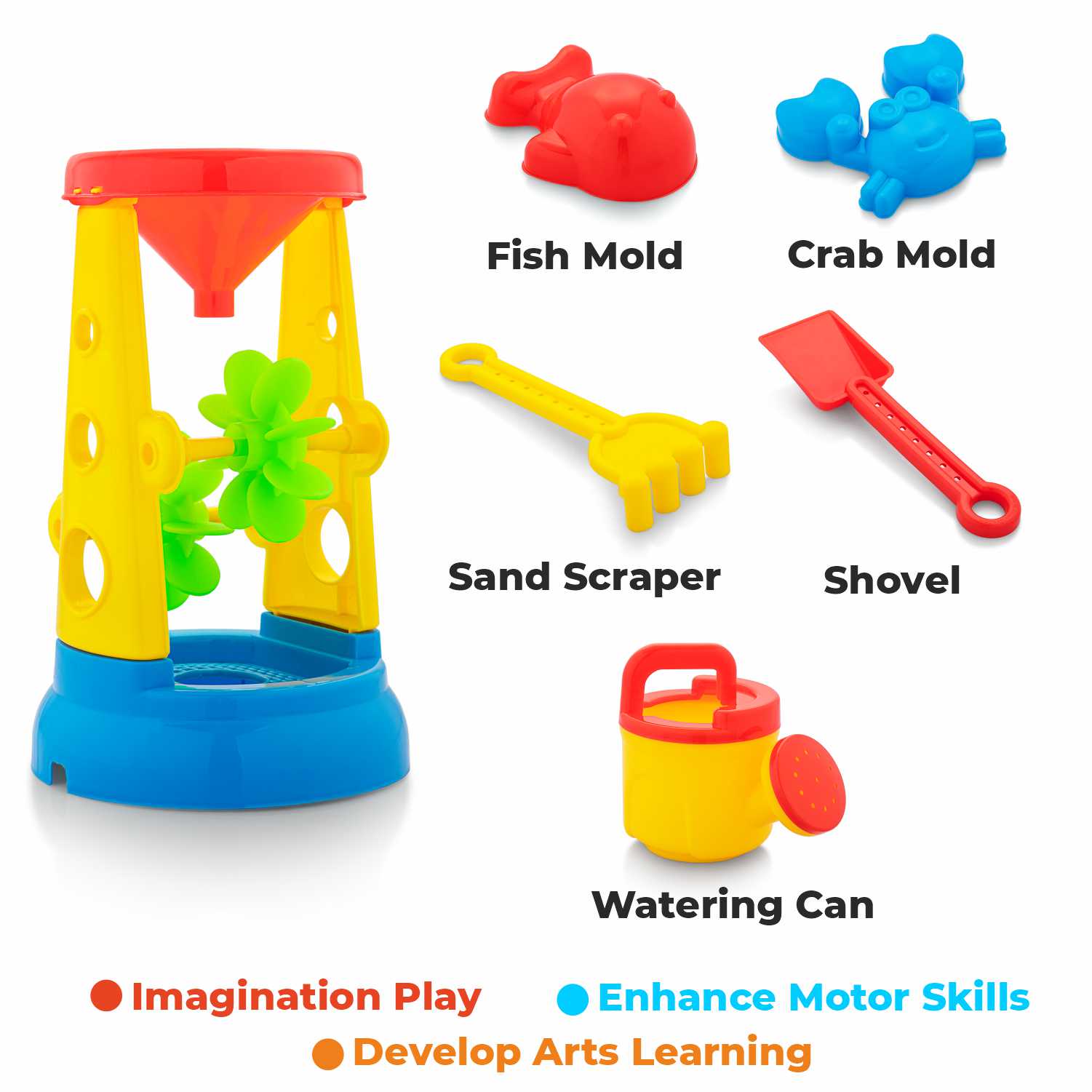 Wheelie Beach Set