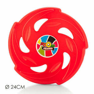 zoom frisbee in red color