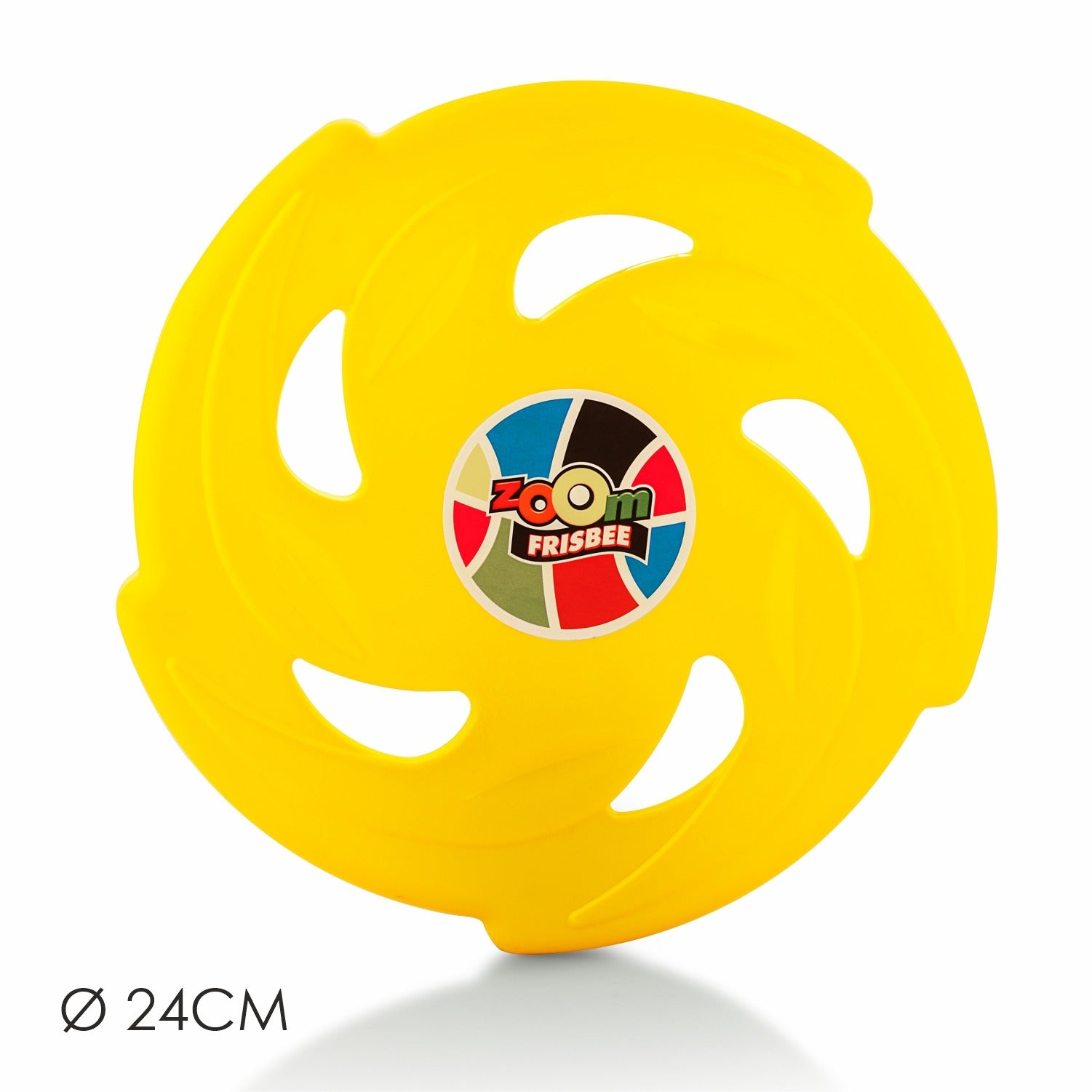 zoom frisbee in yellow color